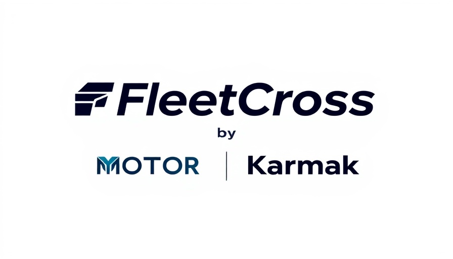 MOTOR FleetCross Integration logo design with Karmak branding