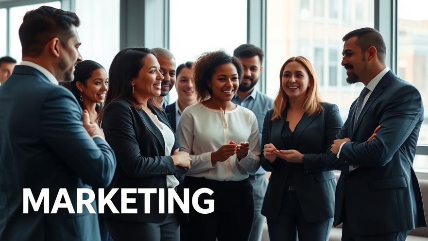 Diverse professionals engaging in community relationships and employee engagement.