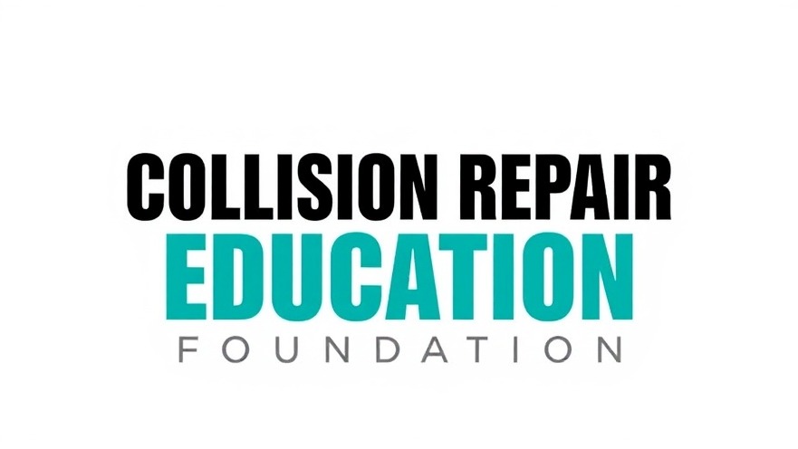 CREF scholarship program logo promoting diversity in collision repair.