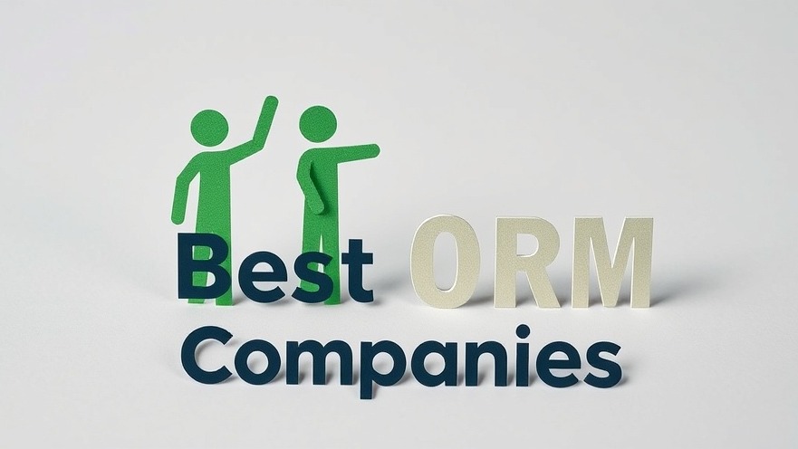 Minimalist illustration of collaboration for Online Reputation Management, highlighting 'Best ORM Companies'