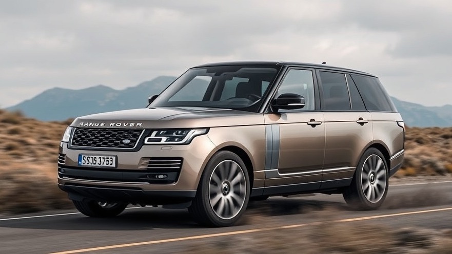 Luxury SUVs to avoid: Example of the Land Rover Range Rover.