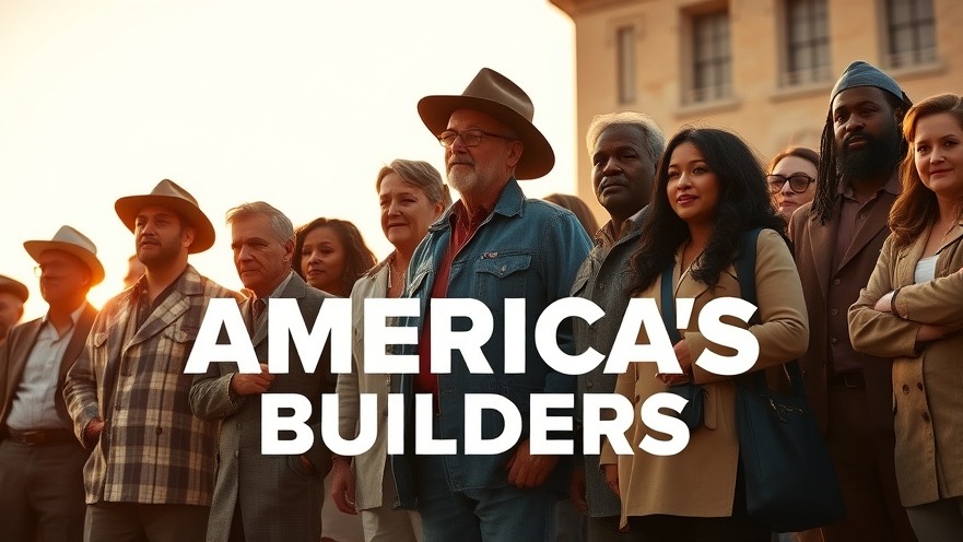Group of diverse Americans embodying the spirit of innovation in construction.