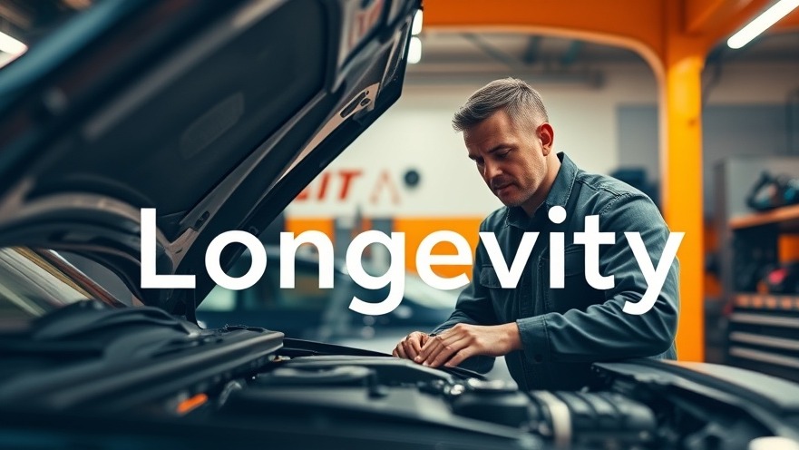 Expert mechanic sharing auto maintenance tips for car longevity in a well-lit garage.