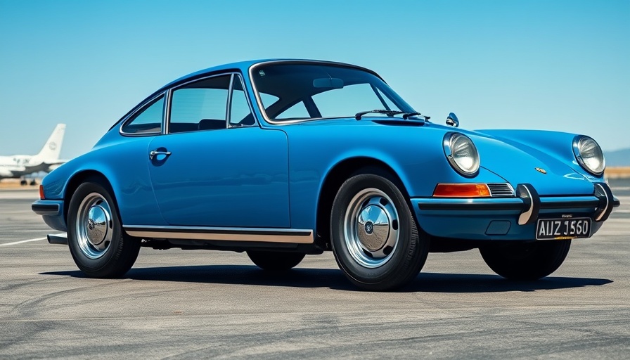 Classic Porsche 911 at Jerry Seinfeld Porsche auction.