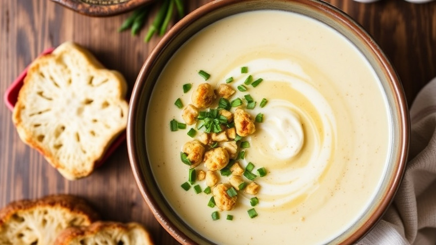 Creamy Roasted Cauliflower Soup