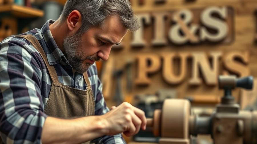 Family Handyman Creators Program craftsperson using lathe.
