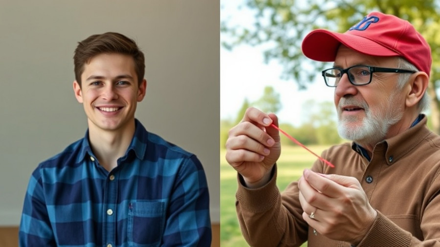 Men demonstrating how to reuse zip ties indoors and outdoors.