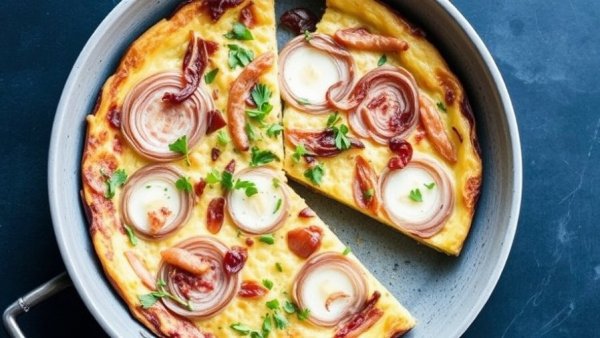 Low-and-Slow Spring Onion Frittata