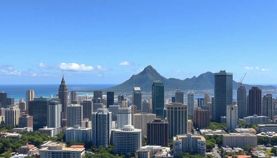 Honolulu skyline view with Star Advertiser logo overlay.