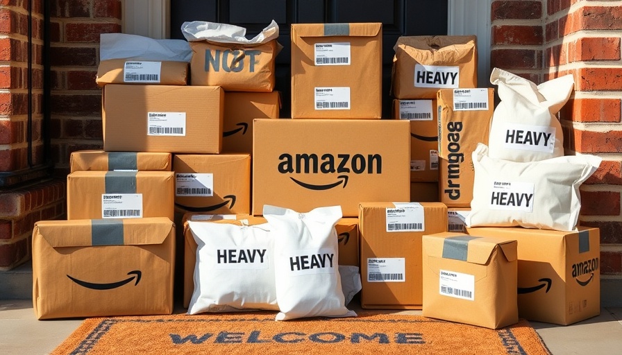Amazon Prime packages on doorstep showcasing benefits and limitations.