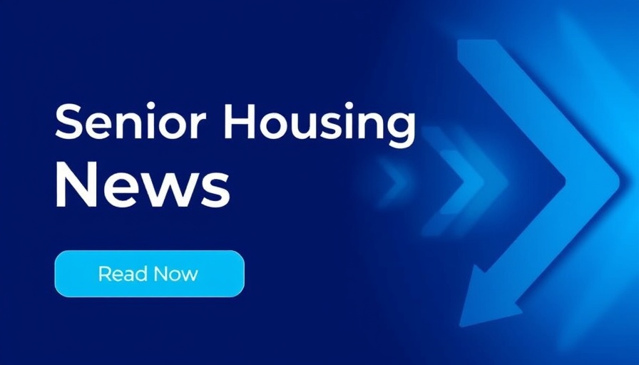 Graphic with text 'Senior Housing News Trending News'.