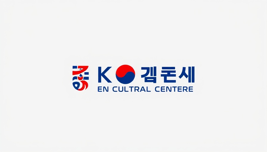 Korean Cultural Centre logo, Rang De Korea festival branding.