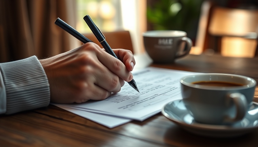 Planning financial goals for seniors with pen and papers in cozy setting.