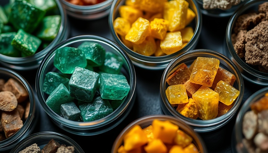 Colorful mineral samples in trays, representing White House investment in lithium and rare earth miners.