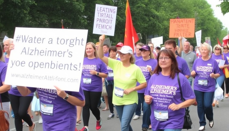 Hundreds march, raise $75K to fight Alzheimer’s disease