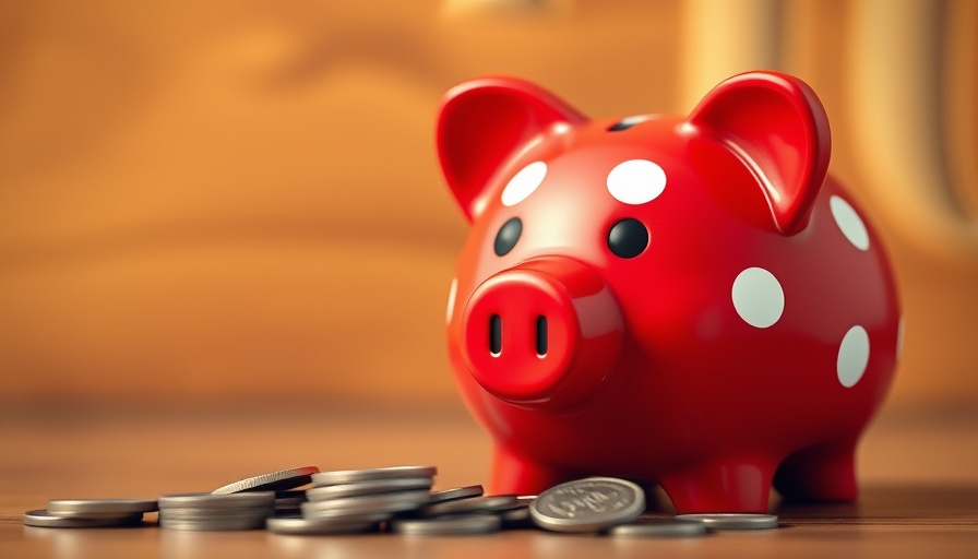 Piggy bank with coins symbolizing retirement planning for Gen X and Baby Boomers.