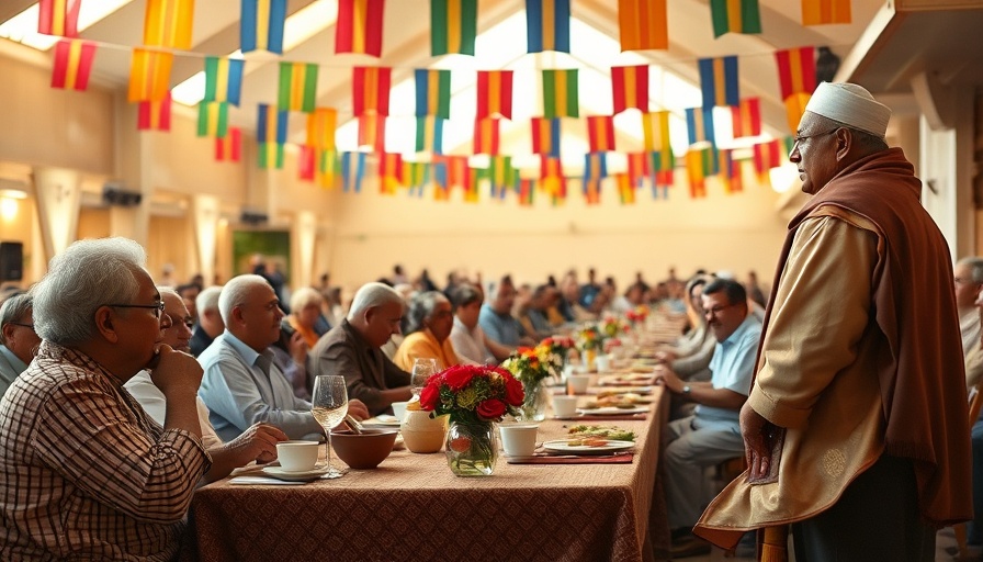 Senior citizens benefiting from Belanjawan 2026, dining, legislative speech.