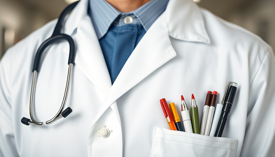 Close-up of a doctor's coat with stethoscope symbolizing palliative care reducing hospitalizations.