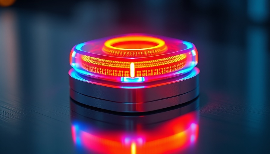 Detailed futuristic magnetoelastic sensor glowing for fatigue monitoring