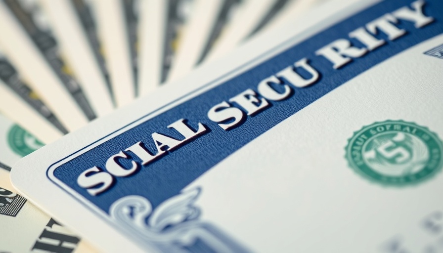 Social Security card amidst U.S. dollar bills representing Social Security COLA delays.