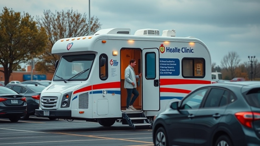 Mobile health clinic providing alternative health care examples in Muskegon