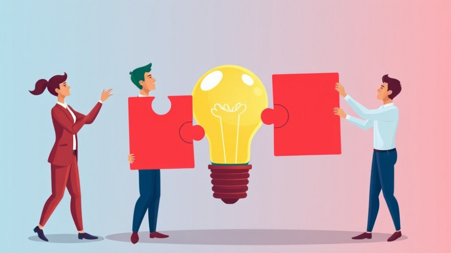 Illustration of teamwork in wealth management M&A impact on retirement planning.