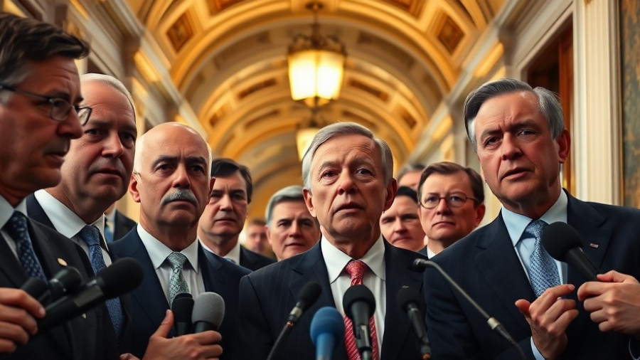 Politicians discuss Medicaid payments to illegal immigrants in a press conference.