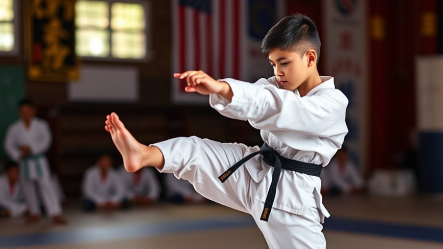Karate prodigy aiming for the top