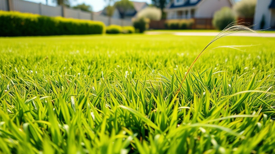 Lush green lawn in Spokane showcasing professional lawn care.