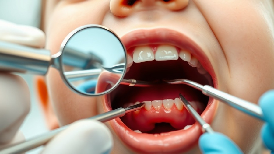 Alternative treatment for tooth decay seen during dental examination.