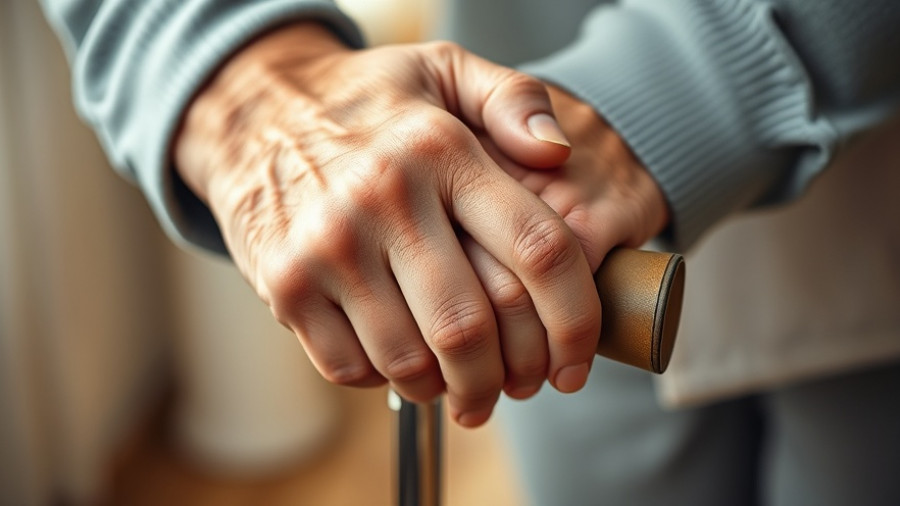 Senior's hands on a cane, highlighting senior care strategies in Muskegon.