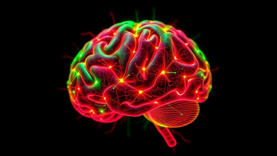 Abstract brain illustration showing sex differences in Alzheimer's energy demand