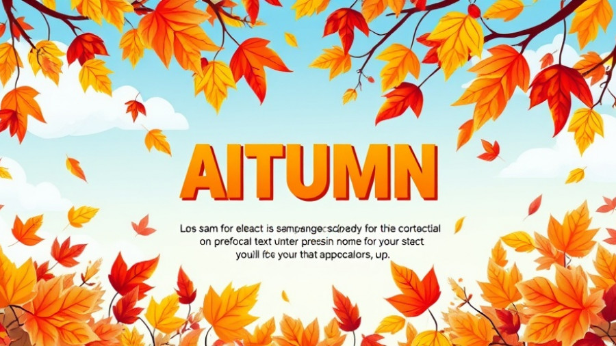 Mamaroneck Fall Tree Walk event flyer featuring colorful leaves and event details.