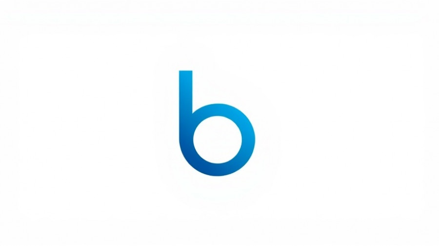 Simple blue b logo, alternative health care options Muskegon