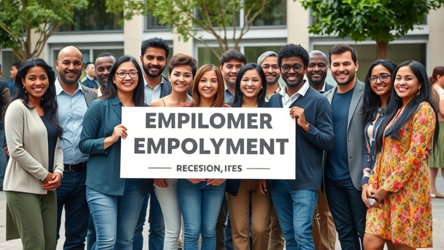 Diverse group at inclusive hiring campaign in Ireland.