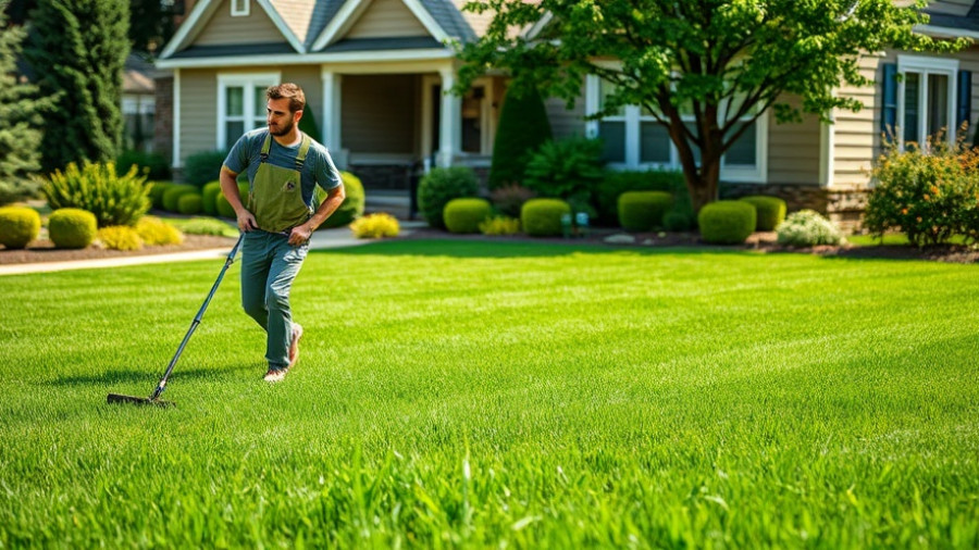 WeedPro professionals maintaining a lush lawn for WeedPro Lawn Care Expansion in Cumming.