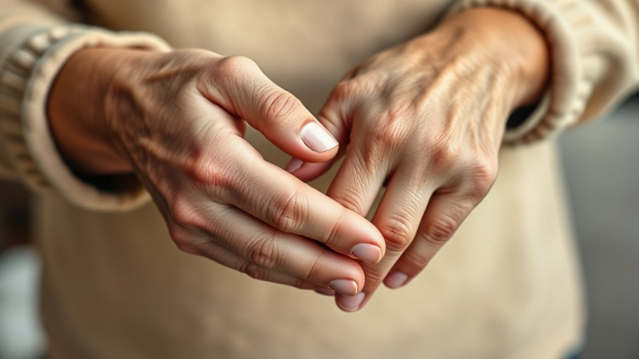 Seniors' hands holding, symbolizing care in minimally invasive heart surgery.