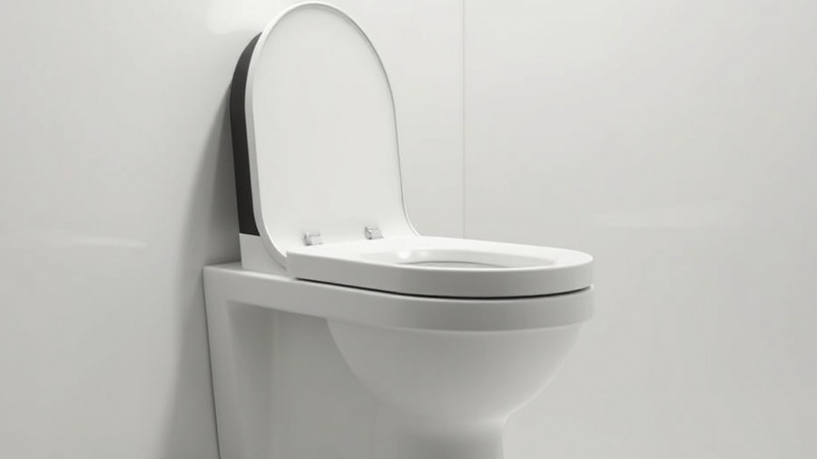 Sleek AI toilet camera for advanced health monitoring