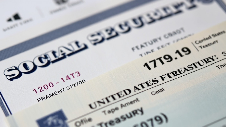 Social Security payment statement with Treasury check, Full Retirement Age Change Social Security 2026.