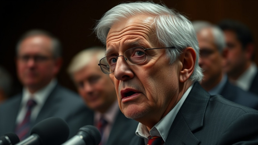 Press conference on cuts to senior benefits in Canada.