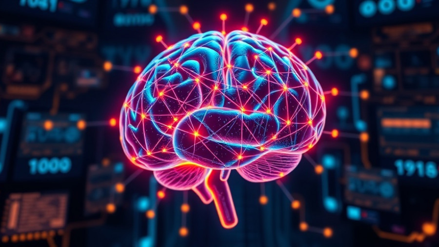 Futuristic brain hologram depicting Alzheimer's AI Prize innovation.