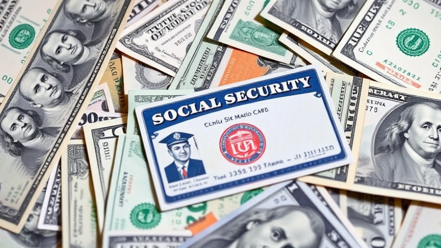 SSI double payments October 2025: U.S. currency with Social Security card.
