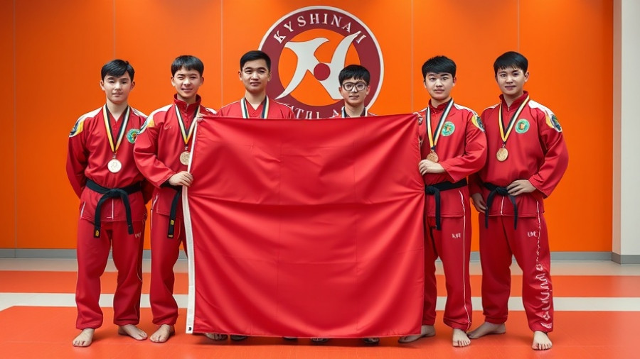 Young martial artists from local karate instruction Gurnee with medals.