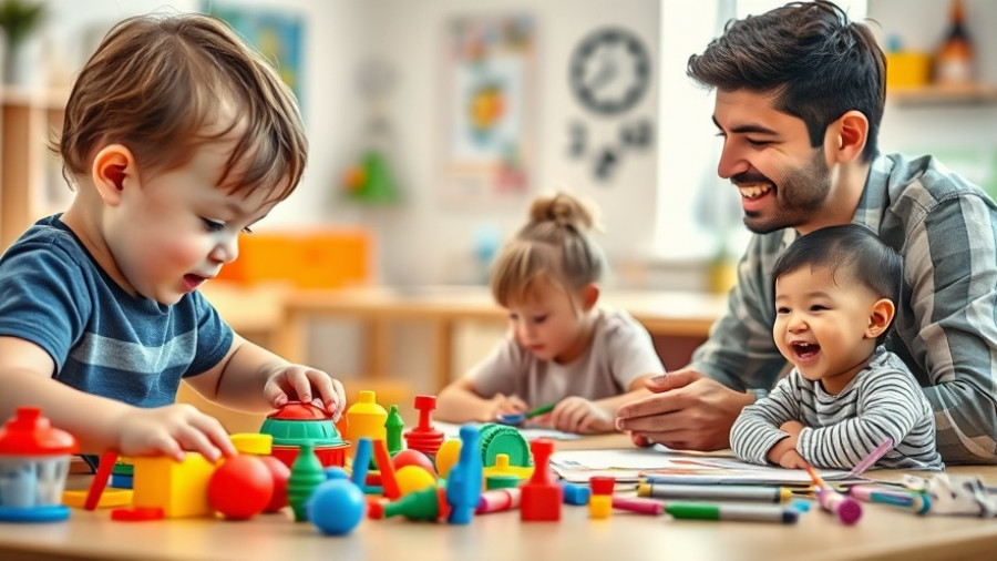 Autism research and education collage featuring diverse subjects.