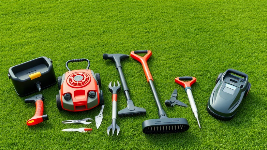 Lawn care services Shelby MI: turf care equipment and market study.