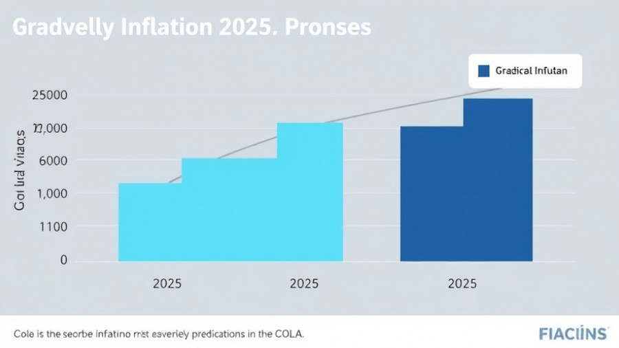 Bar graph of 2026 Social Security COLA increase predictions.