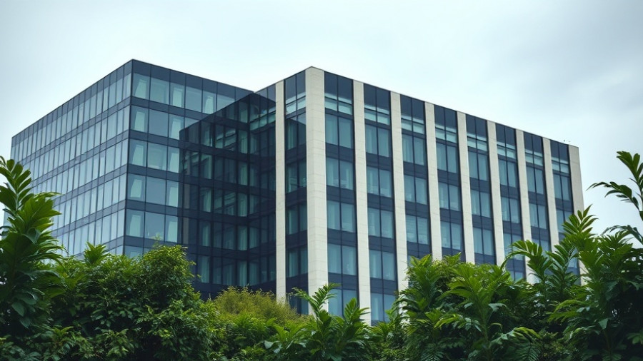 Modern corporate office building relating to Medicare Advantage disputes