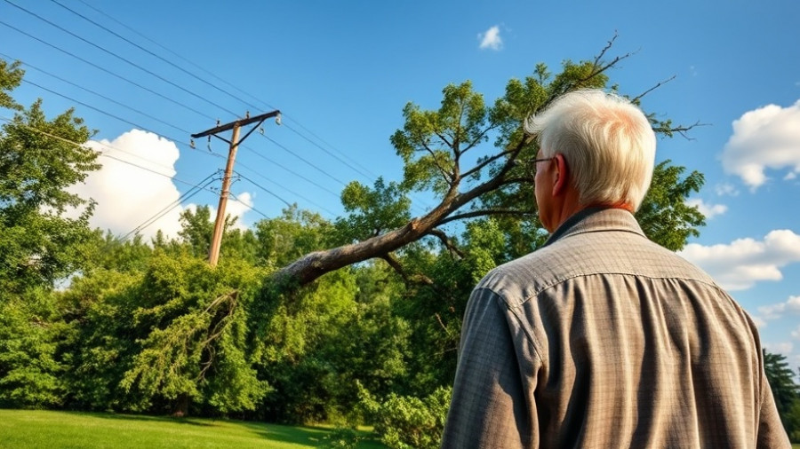 Power outages in Dunedin due to fallen tree on power lines in park