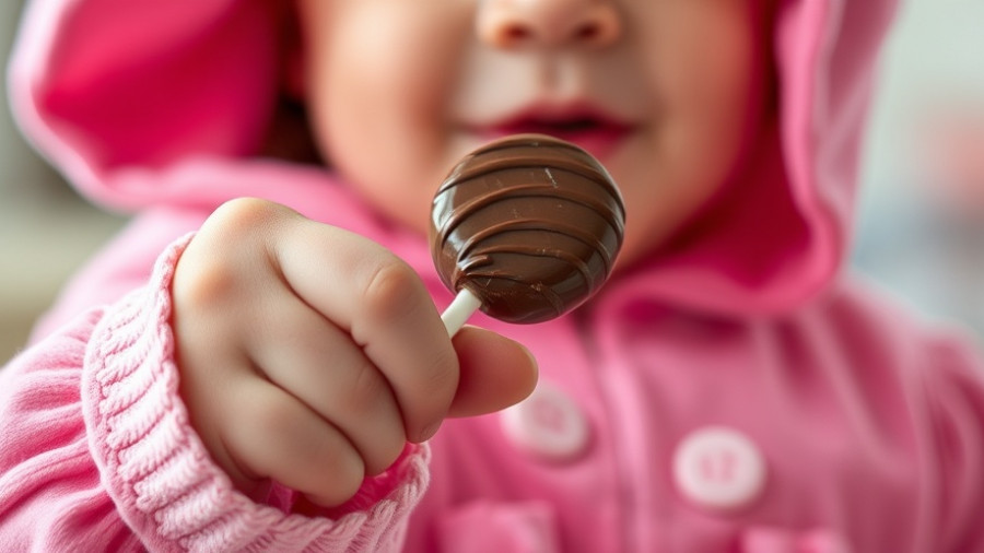 Child in pink costume receives lollipop, symbolizing community engagement.