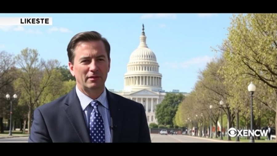 Financial planning expert discussing strategies with US Capitol backdrop.